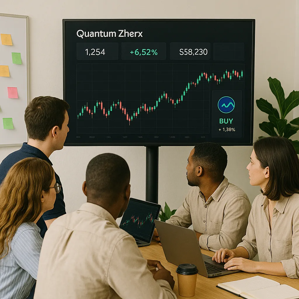 The Quantum Zherx Team at work